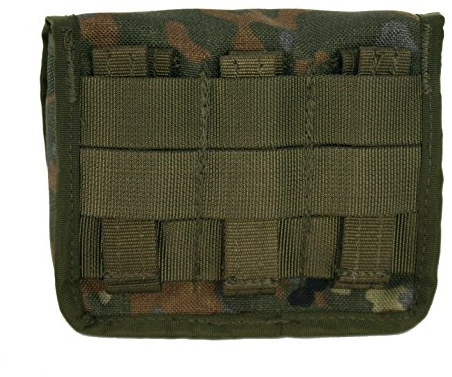 Zentauron Granatentasche 40mm MOLLE für 3 oder 6 Granaten – Taktische Aufbewahrung, Schnellzugriff mit Pull Tab & Klettverschluss, Robuste Befestigung, Militär- & Einsatzszenarien, Modular