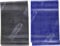 TheraBand 1,50m Set blau & schwarz | Fitnessband | Gymnastikband | Stretchband für Ganzkörpertraining | Widerstandsband | Training Bands für Zuhause | Fitness Zubehör | 100% Latexfrei
