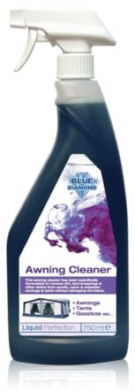 Blue Diamond Awning Cleaner 750ml Trigger Spray for Caravan Awnings, Tents & Canopies