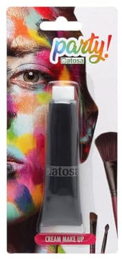 ATOSA maquillaje crema pintura facial color negro