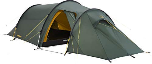 Nordisk - Oppland 2 SI, windresistent, wasserdicht, reißfester Nylon Rip Stop mit Silikon Beschichtung, 2-Personenzelt, Dunkelgrün/Forrest Green