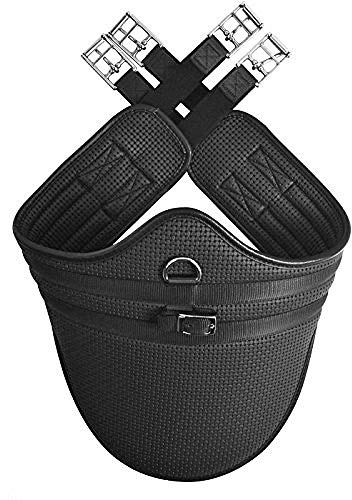 Comfort Waffle Stud Girth Black 42