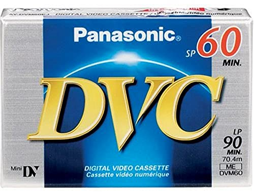 Panasonic AY-DVM60EJ Mini Video Cassette, 1 Pezzo