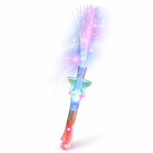 The Glowhouse Sensory Star Fibre Optic Colour Changing Wand