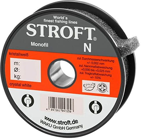Schnur STROFT N Monofile 100m 0,350mm-8kg