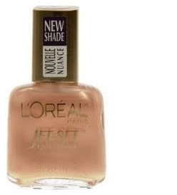 L'Oreal Jet Set Quick Dry Nail Enamel - 257 Peach Fuzz