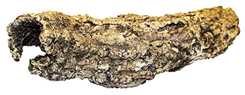 ProRep Cork Bark Small Tube Short | Natural Hollow Reptile Hide | Lightweight Cork for Climbing, Hiding & Bioactive Enclosures