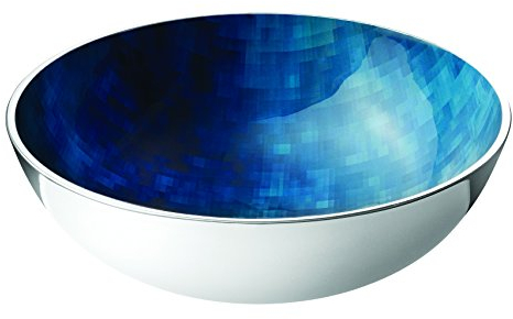 Stelton Stockholm Ø 200, klein-Horizon Schale, Aluminium mit kalter Emaille, 21 x 8 x 21 cm
