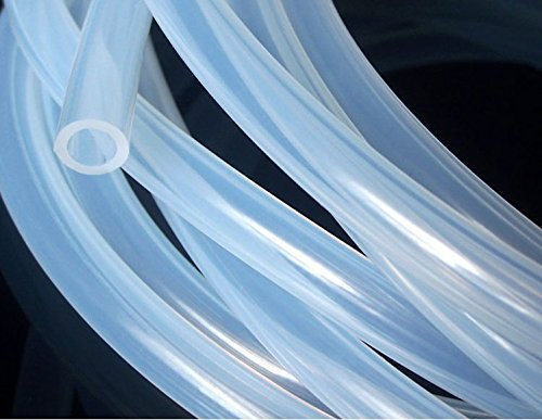 Tuyaux en silicone de qualité alimentaire pour brassage, fermentation et siphonnage de bière maison, vinification, longueur 5 mètres, Silicone, OD 16mm ID 12mm