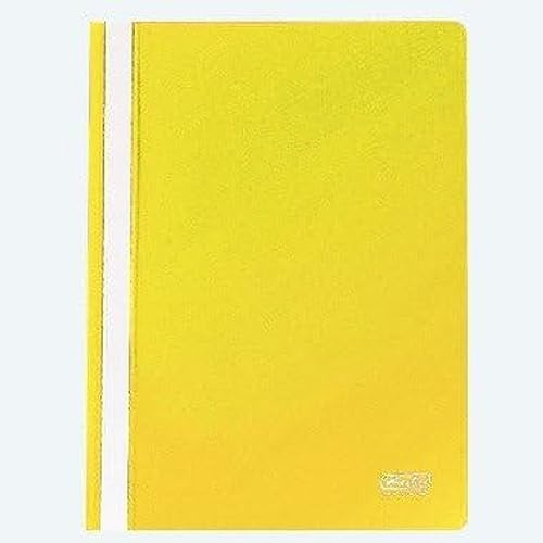 Herlitz 975417 Schnellhefter DIN A4 in gelb