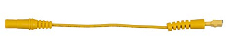 KS Tools 150.0965 4,0 mm Eingangsbuchse auf 5,0 mm Prüfadapterbuchse flach (gelb)
