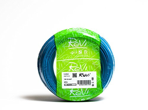 Cable FLEXIBLE H07V-K 1 x 1,5 mm² 100 m (Azul)
