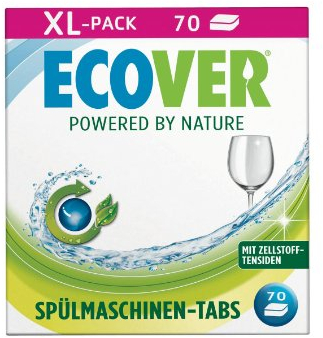 Ecover Ecological Dishwasher Tabs, Pack of 1 (1 x 2,345 L)