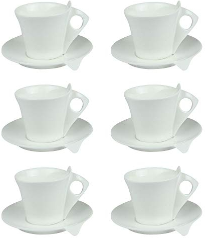 Table Passion - Coffret de 6 tasses et sous tasses Libra 10 cl