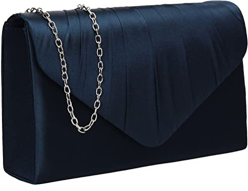 SwankySwans Damen Chantel Clutch, Navy
