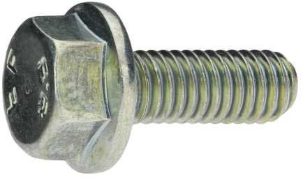 Reidl Sechskantschrauben mit Flansch 8 x 16 mm DIN 6921 8.8 galv. verzinkt farblos 200 Stück
