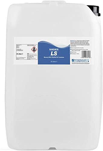 SAFEGUARD Raincheck Limestone Sealer 25L Clear – Breathable Masonry Water Repellent for Absorbent Limestone, Deep Penetrating Waterproof Sealer, UV Resistant