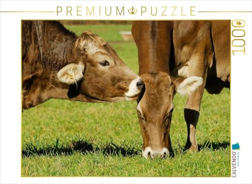 CALVENDO Puzzle EIN Motiv aus dem Kalender EIN Herz für Rinder | 1000 Teile Lege-Größe 64 x 48 cm Foto-Puzzle für glückliche Stunden