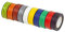 KS Tools 141.6010 - Pack de 8 piezas con cinta aislante de PVC, clasificado por colores