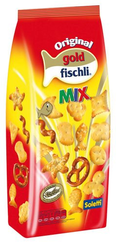 Soletti Original goldfischli Mix, Knabbergebäck-Mischung - 400gr