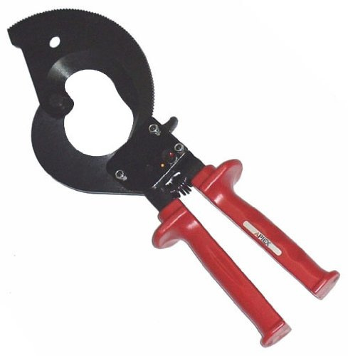 Apiex - Pince Coupe-Câble À Cliquet Avance Rapide Pour Câbles En Cuivre Ou Aluminium Capacité - Diamètre 52Mm / 400Mm2 Longueur 280Mm