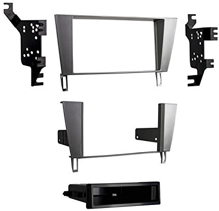 Metra 99-8161S Double DIN Dash Kit for Select 2002-2010 Lexus SC430 Vehicles (Silver)
