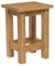 Hallowood Furniture Waverly Oak Small Occasional Table in Light Oak Finish, Compact Solid Wooden Side, Lamp or Coffee Table for Living Room, Bedside or Lounge