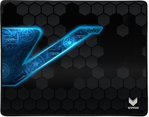 Rapoo VPRO V1000 großes Gaming Mauspad XXL Mousepad, Mausunterlage, Anti-Slip, gleichmäßige Oberflächenstruktur, schwarz