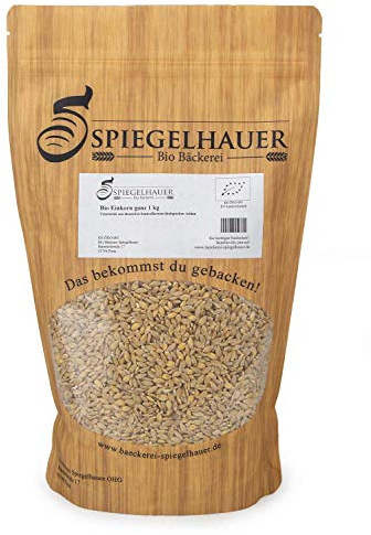 Bio Einkorn ganzes Korn 1 kg Samen