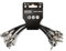 MXR 3PDCP06 Cable - Patch Cable 6 Inch - 3 Pack,Black