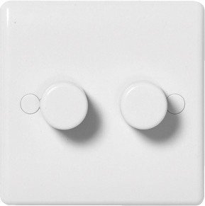 BG Nexus Dimmer, 2-Gang, 2-Wege, 400 W