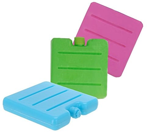 Kitchen Fun Kühlakku 3er Set, Freistehend, 7,5cm x 7,5cm x 1,5cm