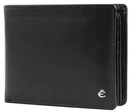 Esquire Wallet 22434900 Black 00 12,5 x 9 cm Hombre