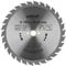 wolfcraft 6376000 | Handkreissägeblatt HM | Serie grün | 30 Zähne | ø190mm