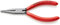 Knipex Flachzange mit Schneide (Feinmechanikerzange) mit Kunststoff überzogen 140 mm 23 01 140