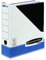 Bankers Box Magazinarchiv CC34, FSC, 10er-Packung, weiß/blau