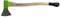 Holzaxt Professional 1250g grün, Hickorystiel 700mm, Wagnum