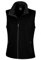 Result Core Damen Softshell-Weste, bedruckbar (2XL) (Schwarz/Schwarz)