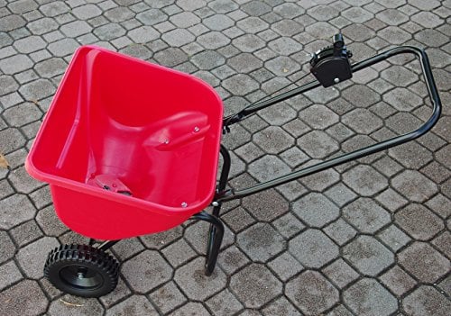 SPARGICONCIME SPARGISALE EARTHWAY CAPICITA' LT 30 CON RUOTE IN PLASTICA