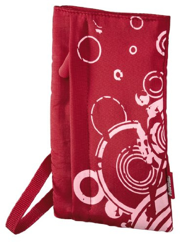Hama Print Tasche für 6,3 cm (2,5 Zoll) Festplatten rot