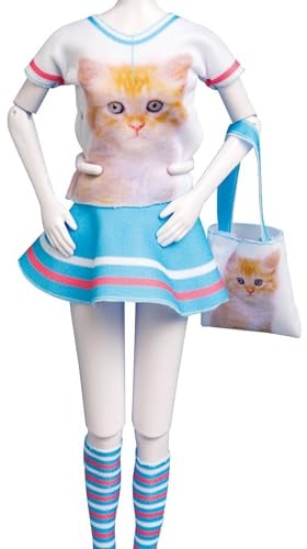 Vervaco Couture Outfit Making Set: Tiny Cat, fits any 29cm fashion doll, PN-0164629