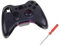 OSTENT Replacement Case Shell & Button Kit Compatible for Microsoft Xbox 360 Wireless Controller Color Black