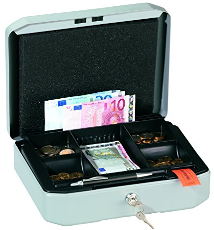 Durable 177757 Geldkassette Cashbox S, 1 Stück, anthrazit/grau