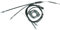 ODI 127644 Gyrokabel Odyssey BMX Gyro G3 Rotor, Schwarz, 1 44204 Zoll, B-316-BK