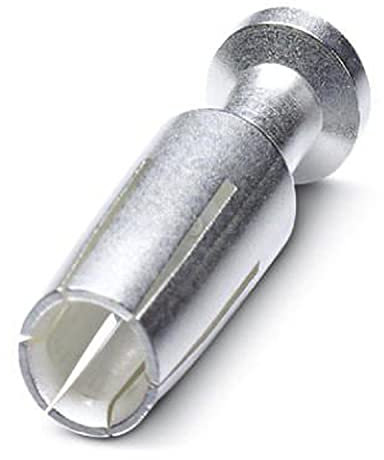 PHOENIX CONTACT CK4.0-ED-6.00BU AG Gedrehter 4.0er Crimpkontakt, Buchsen Einzelkontakt, 6.00mm² Aderquerschnitt, Versilbert, 25 Stück