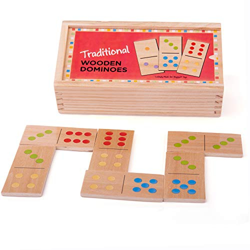Bigjigs Toys Domino in Legno Classico