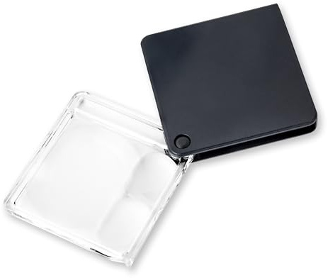Carson MagniFlip Plus 2,5x/5x/7x Taschenlupe mit Schutzhülle (GN-44)