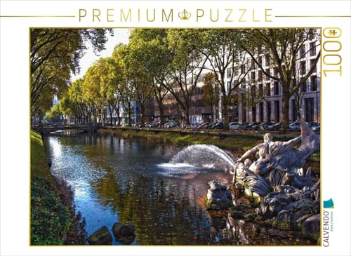 CALVENDO Puzzle Düsseldorf Königsallee | 1000 Teile Lege-Größe 64 x 48 cm Foto-Puzzle für glückliche Stunden