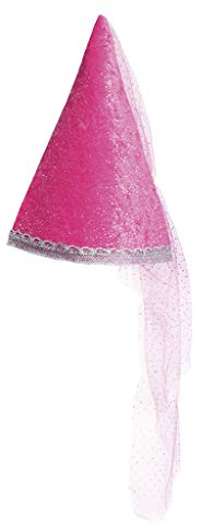 Great Pretenders Glitzer-Prinzessinnenhut - Faschingshut für Kinder Farbe pink