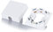 f-tronic Herdanschlussdose, 80x80x25mm, fingersichere Klemme, HAD01
